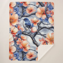 羽の鳥 シェルパブランケット