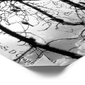 羽の鳥 ポスター (角)