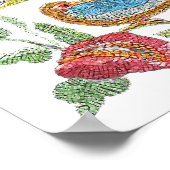 羽の鳥 ポスター (角)