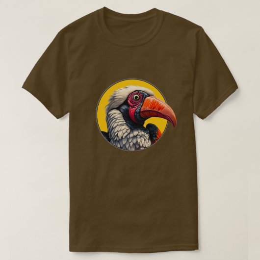 羽の鳥 Tシャツ (デザイン正面)