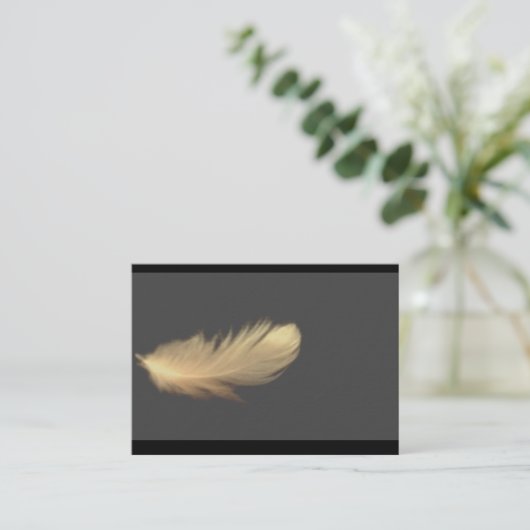 羽のWingThickの名刺 名刺 (スタンド正面)