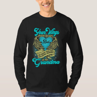 羽は準備万端だったのに私の心は準備できていなかった Tシャツ