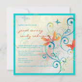 羽ばたいて……ドラゴンフライ+蝶+渦 招待状 (裏面)