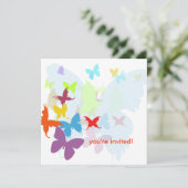 羽ばたいて……誕生日パーティー 招待状 (スタンド正面)