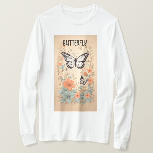 羽ばたきホチキス：バタフライブリスコレクション» Tシャツ (デザイン正面)