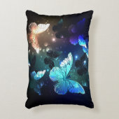 羽ばたき夜蝶 アクセントクッション (正面(垂直))