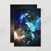 羽ばたき夜蝶 アドバイスカード (正面/裏面)