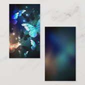 羽ばたき夜蝶 アドバイスカード (正面/裏面)