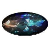 羽ばたき夜蝶 カッティングボード (角)