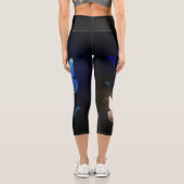 羽ばたき夜蝶 カプリレギンス (裏面)