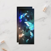 羽ばたき夜蝶 カード (正面/裏面インサイチュ)