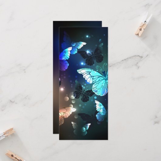 羽ばたき夜蝶 カード (正面/裏面インサイチュ)