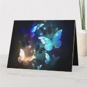 羽ばたき夜蝶 カード (裏面)