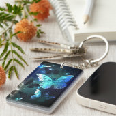 羽ばたき夜蝶 キーホルダー (正面右)