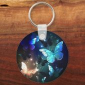 羽ばたき夜蝶 キーホルダー (正面)