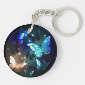 羽ばたき夜蝶 キーホルダー (裏面)