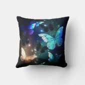 羽ばたき夜蝶 クッション (裏面)