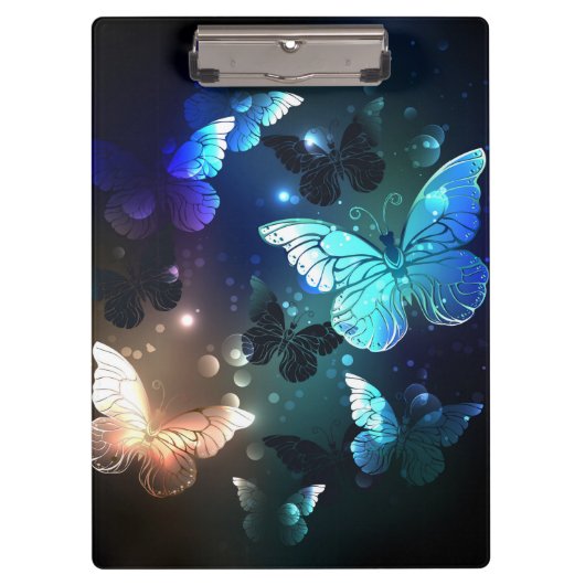 羽ばたき夜蝶 クリップボード (正面)