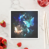 羽ばたき夜蝶 スタンダードランチョンナプキン (インサイチュ)