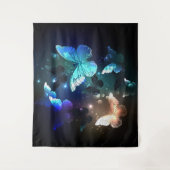 羽ばたき夜蝶 タペストリー (正面)