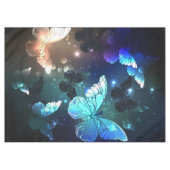羽ばたき夜蝶 テーブルクロス (正面(横))