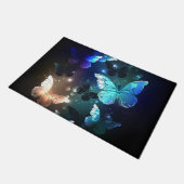 羽ばたき夜蝶 ドアマット (アングル)