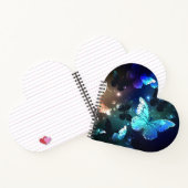 羽ばたき夜蝶 ノートブック (内部)