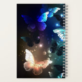 羽ばたき夜蝶 ノートブック (裏面)