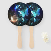 羽ばたき夜蝶 ハンドファン (正面&裏面)