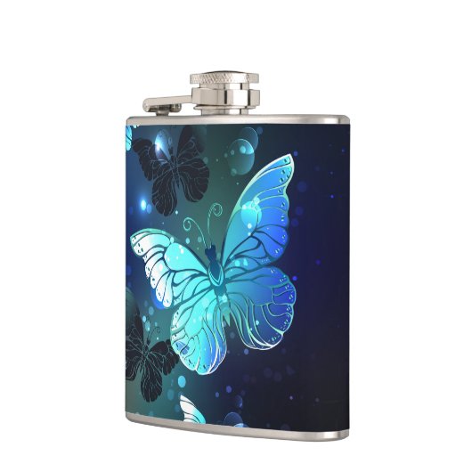 羽ばたき夜蝶 フラスク (左)