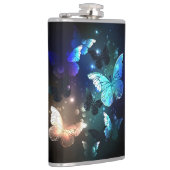 羽ばたき夜蝶 フラスク (右)
