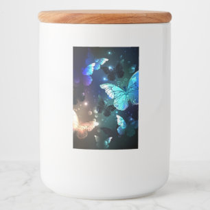 羽ばたき夜蝶 フードラベル