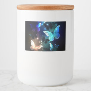 羽ばたき夜蝶 フードラベル