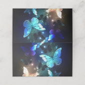 羽ばたき夜蝶 プレイスカード (外部開封)