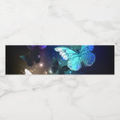 羽ばたき夜蝶 ペットボトルラベル (シングルラベル)