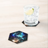 羽ばたき夜蝶 ペーパーコースター (インサイチュ)