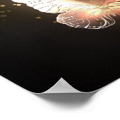 羽ばたき夜蝶 ポスター (角)