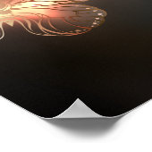 羽ばたき夜蝶 ポスター (角)