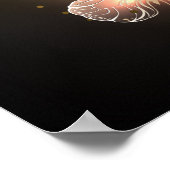 羽ばたき夜蝶 ポスター (角)