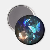 羽ばたき夜蝶 マグネット (正面/裏面)