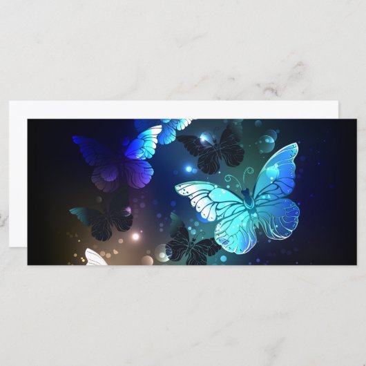 羽ばたき夜蝶 メニュー (正面/裏面)