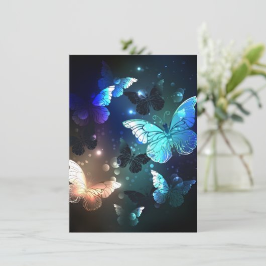 羽ばたき夜蝶 メニュー (スタンド正面)