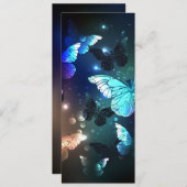 羽ばたき夜蝶 メニュー (正面/裏面)