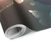 羽ばたき夜蝶 ラッピングペーパー (ロールコーナー)