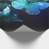 羽ばたき夜蝶 ラッピングペーパー (角)