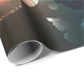 羽ばたき夜蝶 ラッピングペーパー (ロールコーナー)