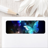 羽ばたき夜蝶 ラベル (インサイチュ)