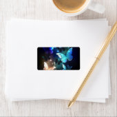 羽ばたき夜蝶 ラベル (インサイチュ)