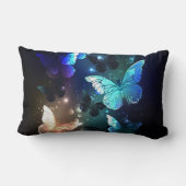 羽ばたき夜蝶 ランバークッション (裏面)