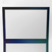 羽ばたき夜蝶 三つ折りカード (内部最初)